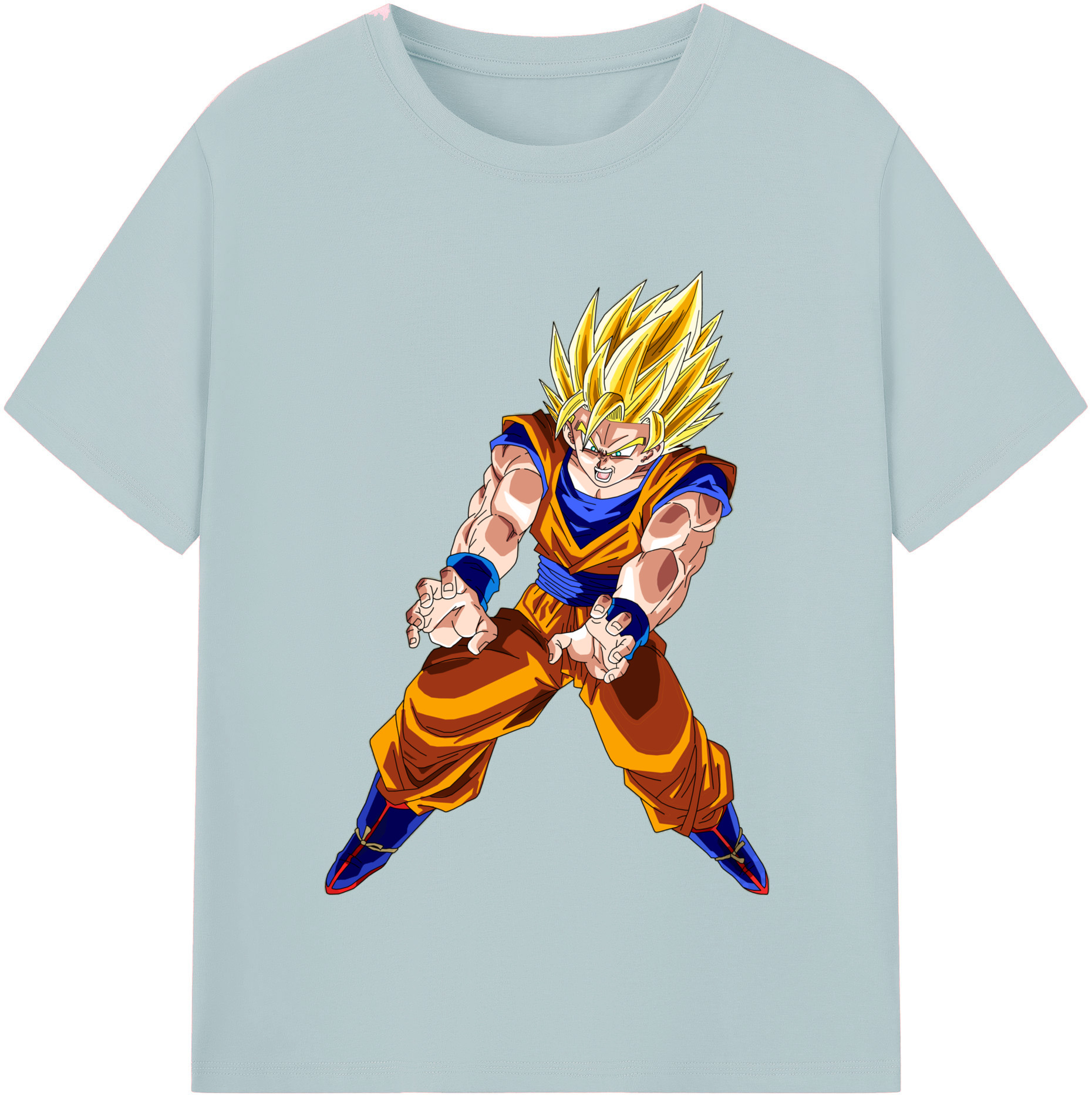 （画像用） ドラゴンボール 孫悟空（そん ごくう）Son Goku カカロット DRAGON BALL Kakarotto 綿100％半袖Tシャツ（フロントプリント）